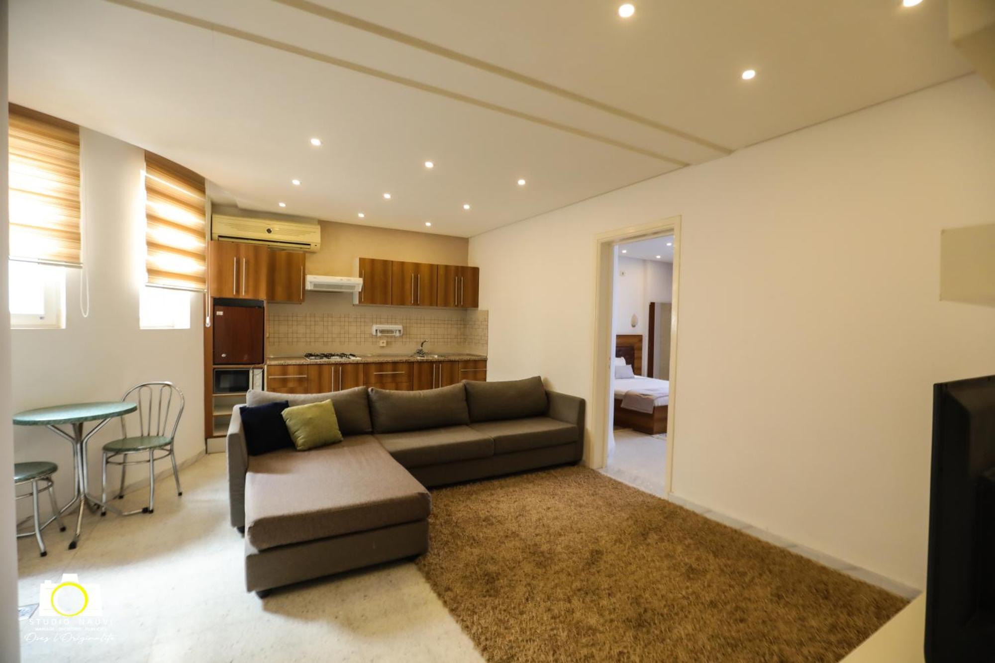 Apartmán Immeuble Gazbar Gábes Exteriér fotografie
